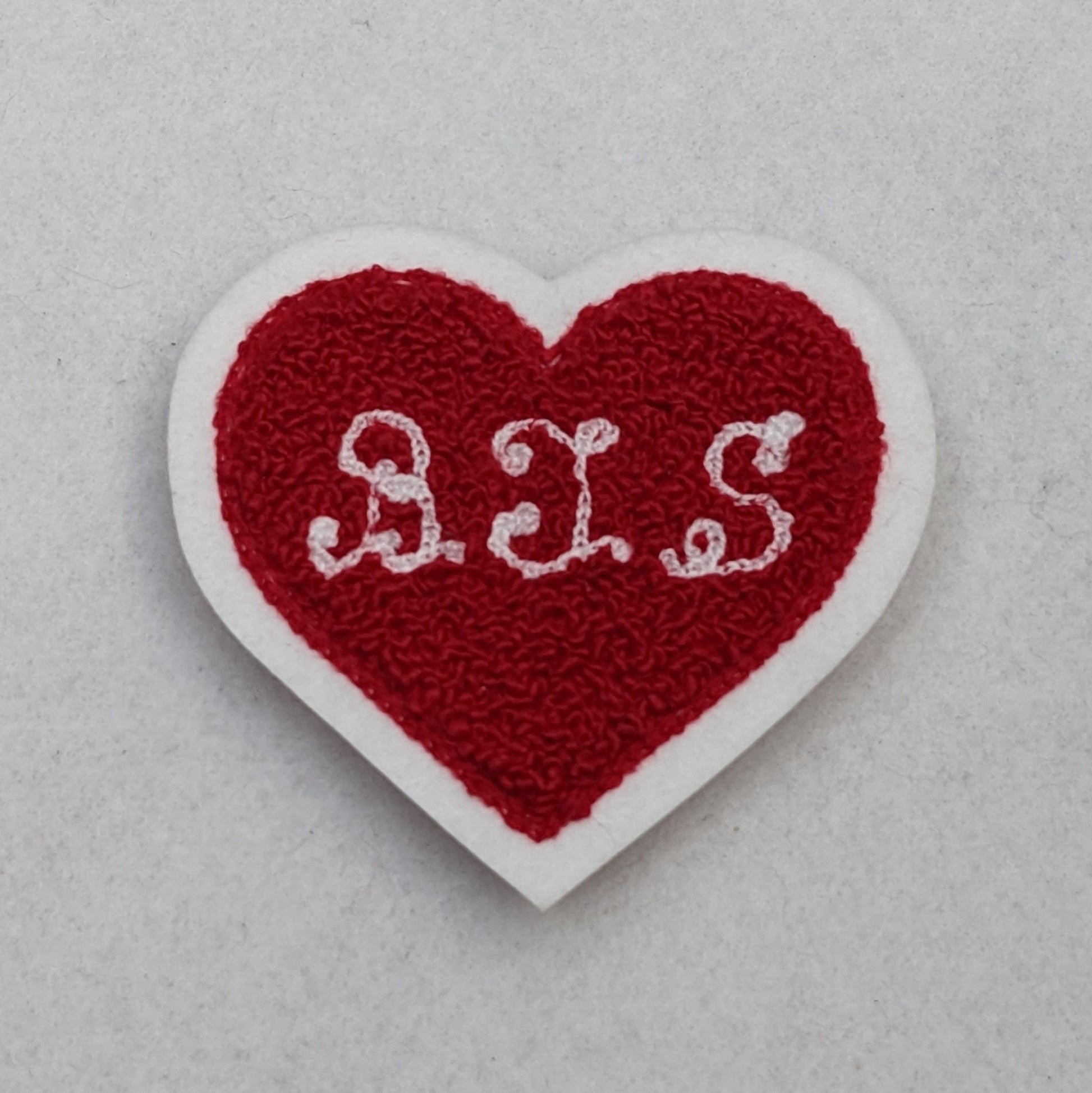 BTS Chenille Heart Patch - Pinsetter Alley