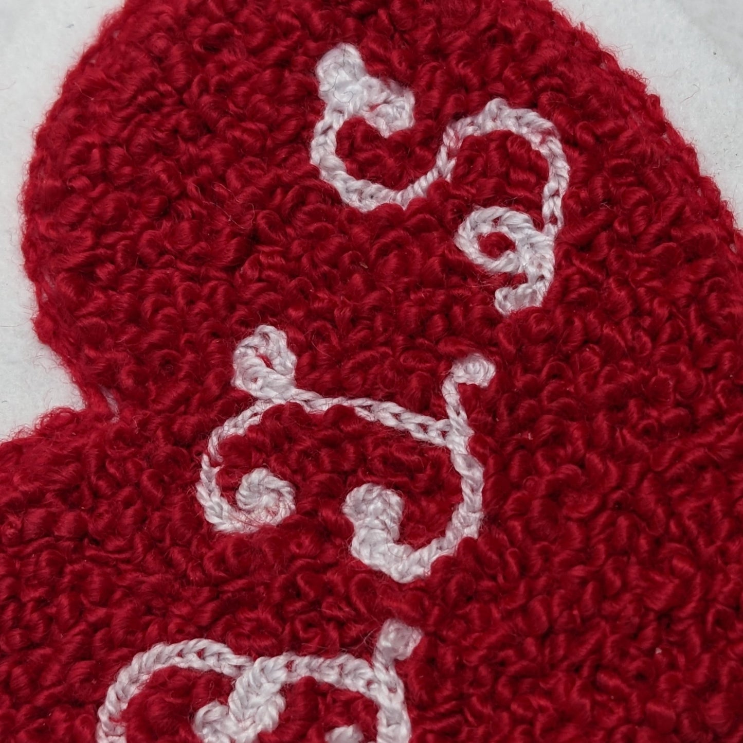 BTS Chenille Heart Patch - Pinsetter Alley