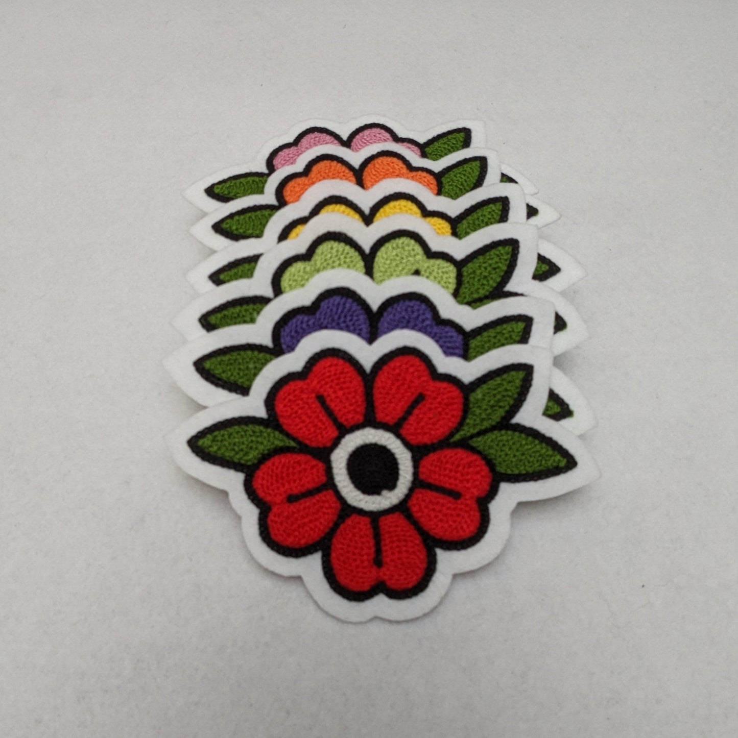 Chainstitch Flower Patch - Available in Different Colors - Sew On - Pinsetter Alley