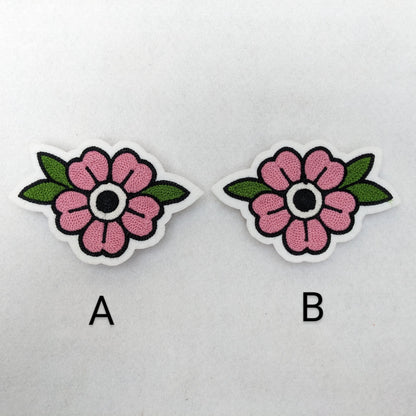 Chainstitch Flower Patch - Available in Different Colors - Sew On - Pinsetter Alley