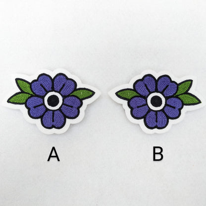 Chainstitch Flower Patch - Available in Different Colors - Sew On - Pinsetter Alley