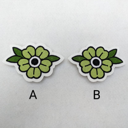 Chainstitch Flower Patch - Available in Different Colors - Sew On - Pinsetter Alley