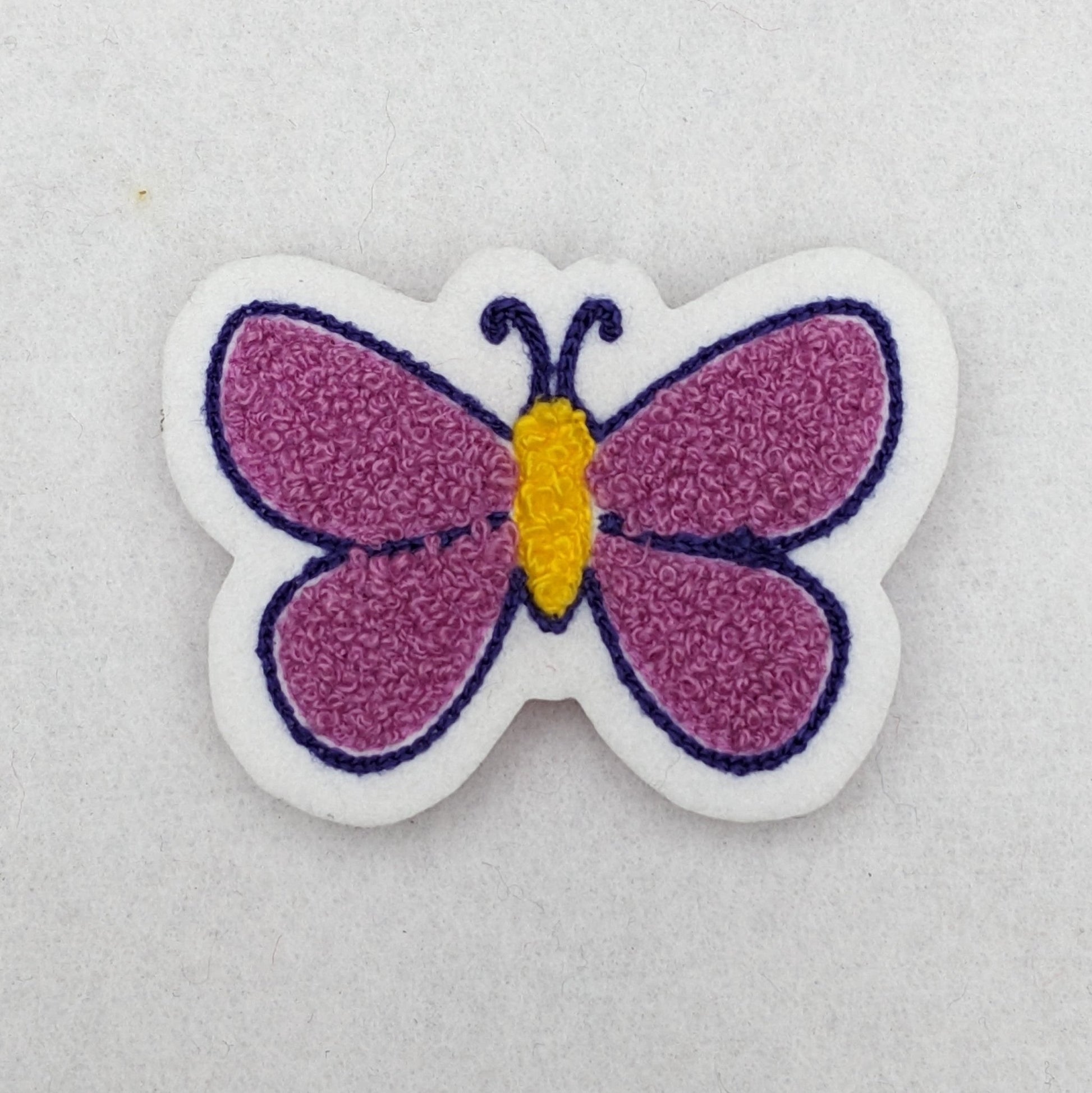 Chenille Butterfly Patch - Sew On - Pinsetter Alley