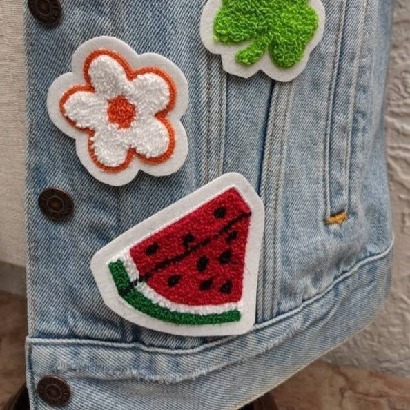 Watermelon Chenille Patch - Watermelon Sugar High!